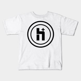 H Plus 2 (Large) Kids T-Shirt